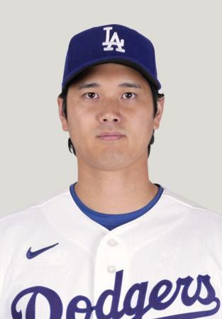 　ドジャースの大谷翔平