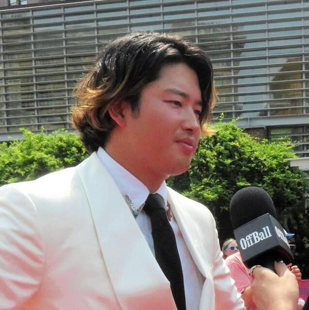 村上の球宴コーデ 有名ブランドだった