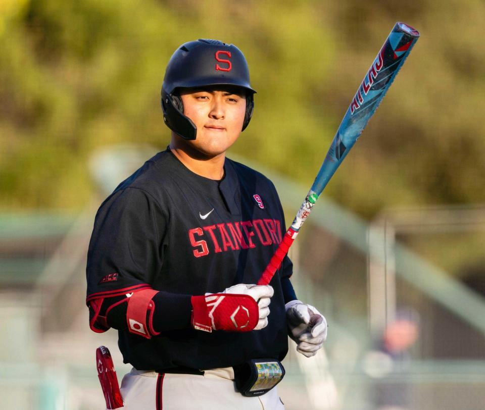 　マーリンズへの入団を決断した米スタンフォード大の佐々木麟太郎（ＩＣＯＮ　ＳＰＯＲＴＳＷＩＲＥ提供・ゲッティ＝共同）