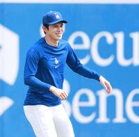 　さらなる活躍が期待されるドジャース・佐々木（共同）