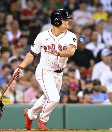 レッドソックス・吉田（提供・共同通信社）