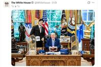 ホワイトハウスの公式Ｘ（＠ＷｈｉｔｅＨｏｕｓｅ）より