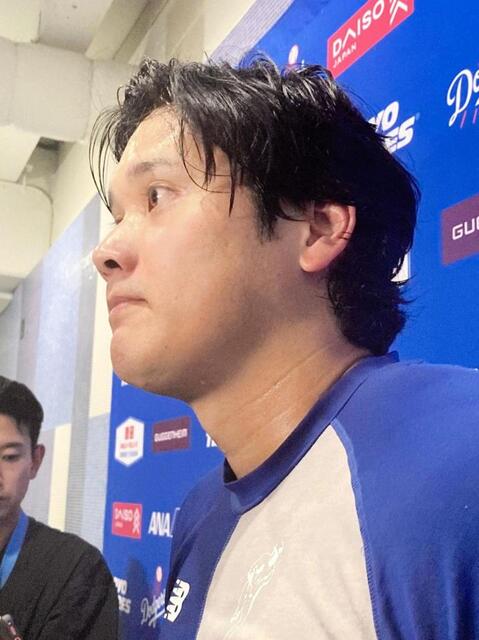 大谷翔平　左膝の回復「待つしかない」