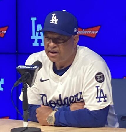 ドジャースのデーブ・ロバーツ監督