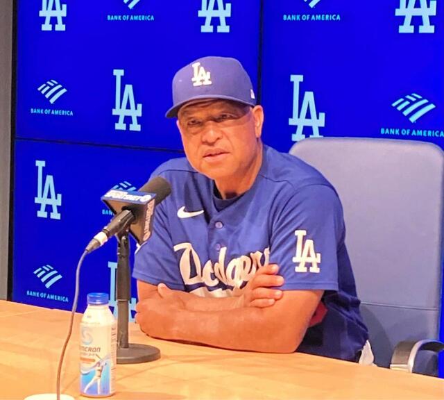 大谷翔平のスタメン外 ド軍監督が説明