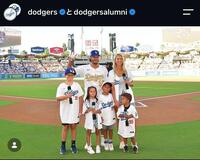 ドジャースのインスタグラム（＠ｄｏｄｇｅｒｓ）より