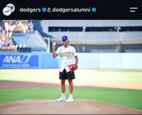 ドジャースのインスタグラム（＠ｄｏｄｇｅｒｓ）より