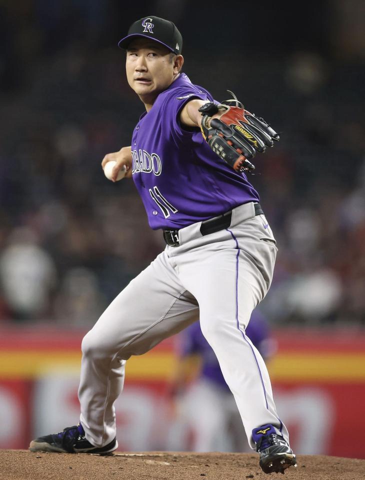 先発し、６回２失点で１２日朝２勝目を挙げた菅野（ゲッティ＝共同）