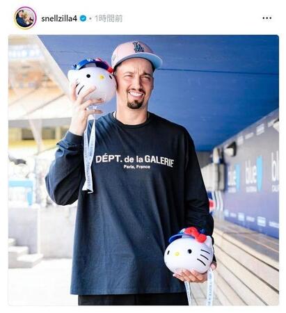 スネルのインスタグラム（ｓｎｅｌｌｚｉｌｌａ４）より 