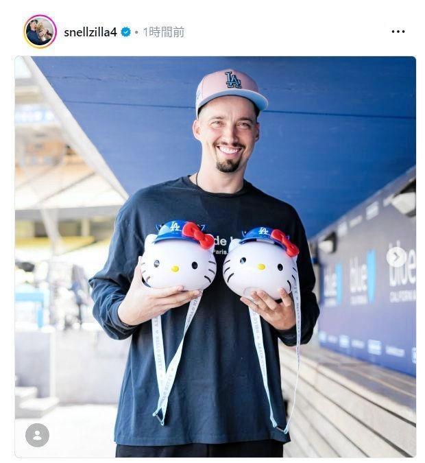 スネルのインスタグラム（ｓｎｅｌｌｚｉｌｌａ４）より 