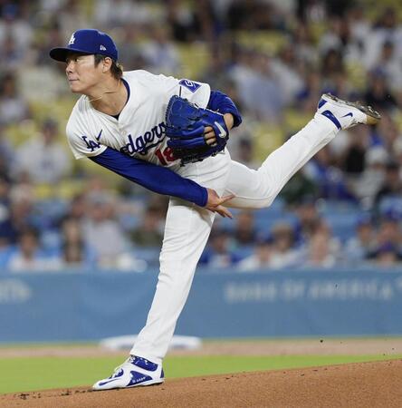 ドジャース・山本由伸（提供・共同通信社）
