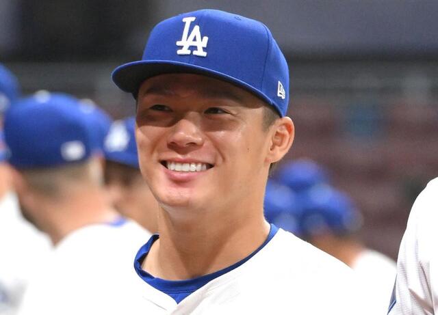 山本由伸　スネルが「私の兄弟」２ショ