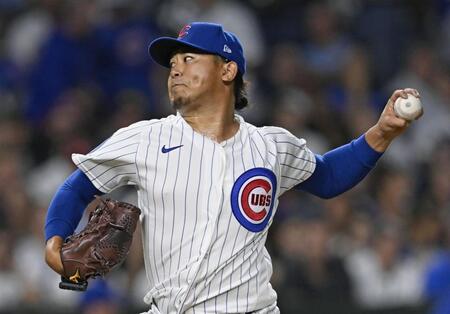 先発した今永。６回３失点で勝敗は付かなかった（共同）