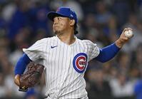 先発した今永。６回３失点で勝敗は付かなかった（共同）