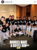 ホワイトソックスの公式インスタグラム（ｗｈｉｔｅｓｏｘ）より