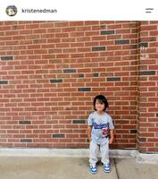 エドマンの長男・イーライくん。妻・クリステンさんのインスタグラム（ｋｒｉｓｔｅｎｅｄｍａｎ）より