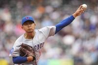 マリナーズ戦に先発した今永（ＡＰ＝共同）
