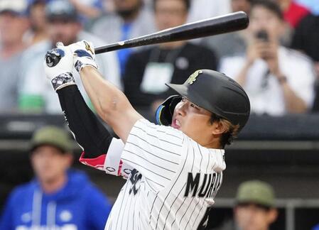 ホワイトソックス・村上宗隆（提供・共同通信社）