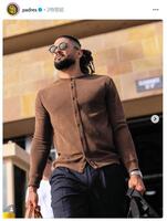 移動するタティス。パドレスのインスタグラム（ｐａｄｒｅｓ）より