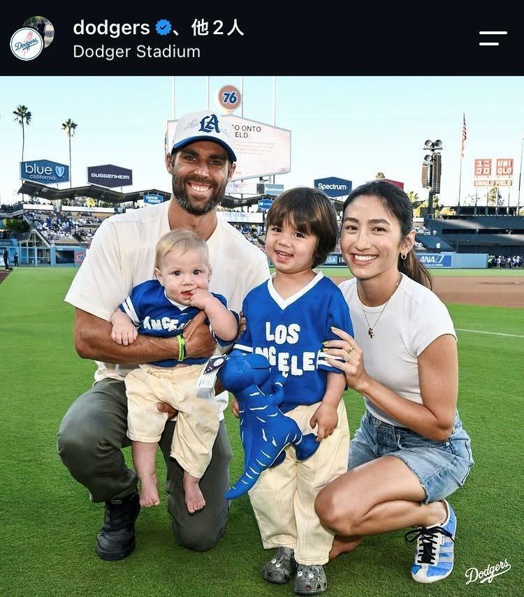 ドジャースのインスタグラム（＠ｄｏｄｇｅｒｓ）より
