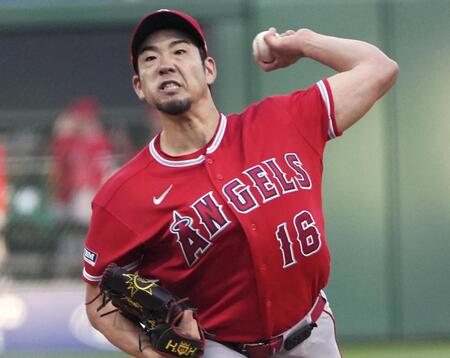 　パイレーツ戦に先発し、６回を５安打無失点で今季初勝利を挙げたエンゼルス・菊池＝ピッツバーグ（ＡＰ＝共同）