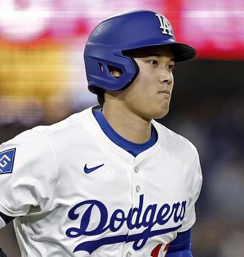ドジャース大谷翔平（提供・共同通信社）