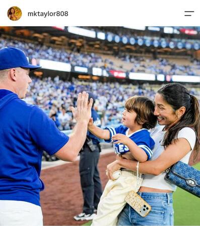 テイラー氏の妻・メアリーさんのインスタグラム（ｍｋｔａｙｌｏｒ８０８）より