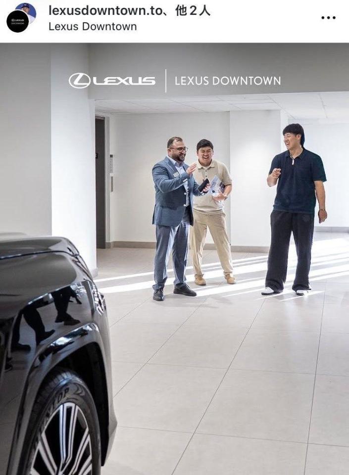 レクサス・ダウンタウンのインスタグラム（ｌｅｘｕｓｄｏｗｎｔｏｗｎ．ｔｏ）より