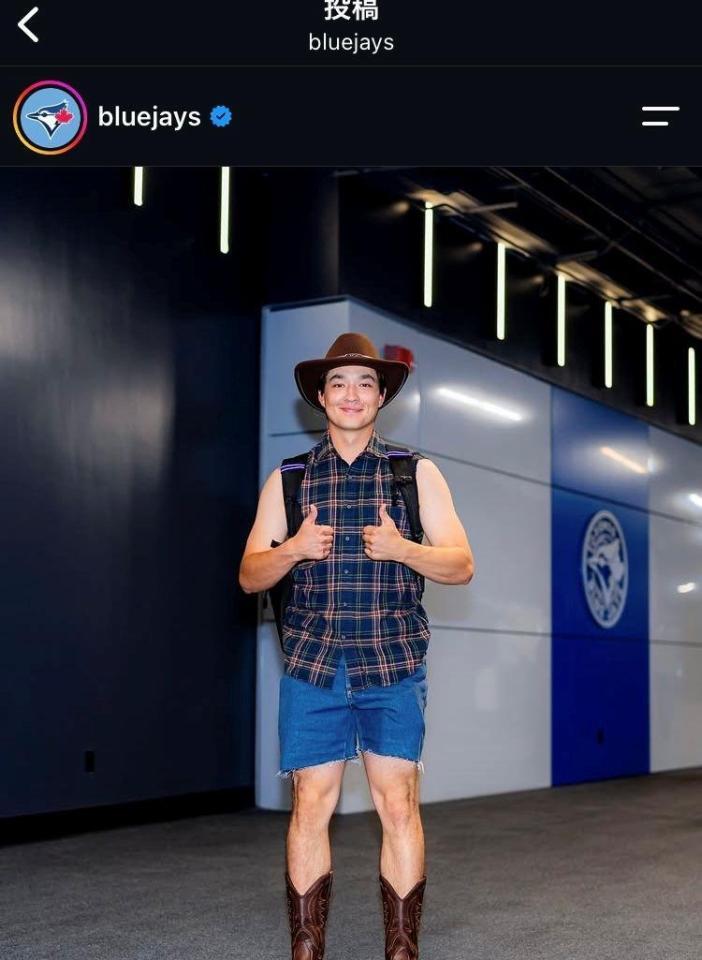 ブルージェイズのインスタグラム（＠ｂｌｕｅｊａｙｓ）より