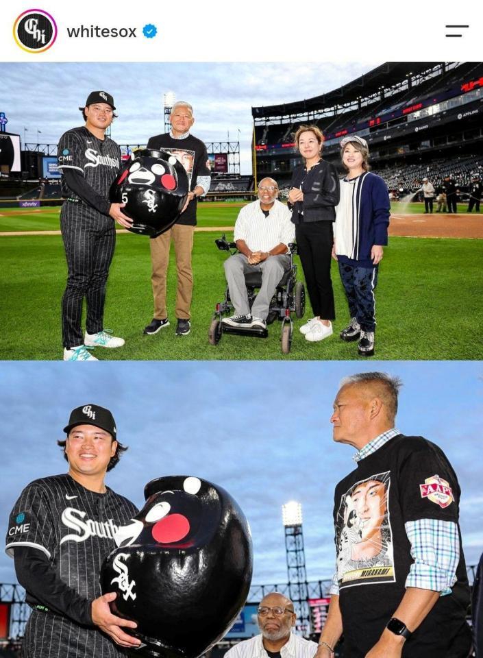 ホワイトソックスのインスタグラム（ｗｈｉｔｅｓｏｘ）より