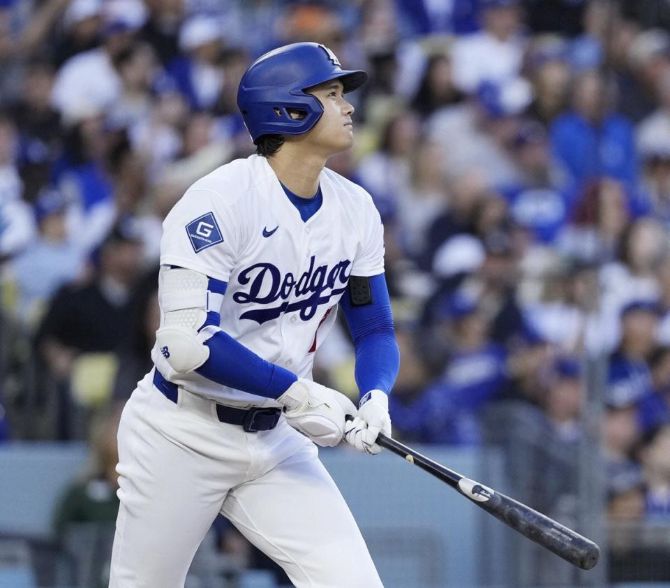 ドジャース・大谷翔平（提供・共同通信社）