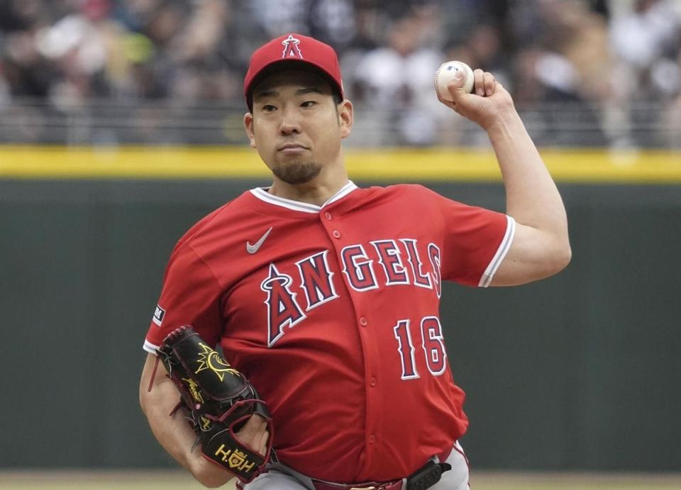 エンゼルス・菊池雄星（提供・共同通信社）