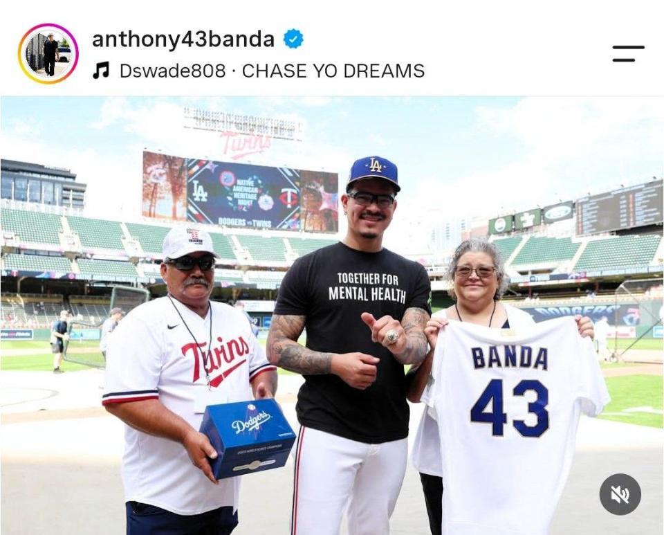 アンソニー・バンダのインスタグラム（ａｎｔｈｏｎｙ４３ｂａｎｄａ）より 