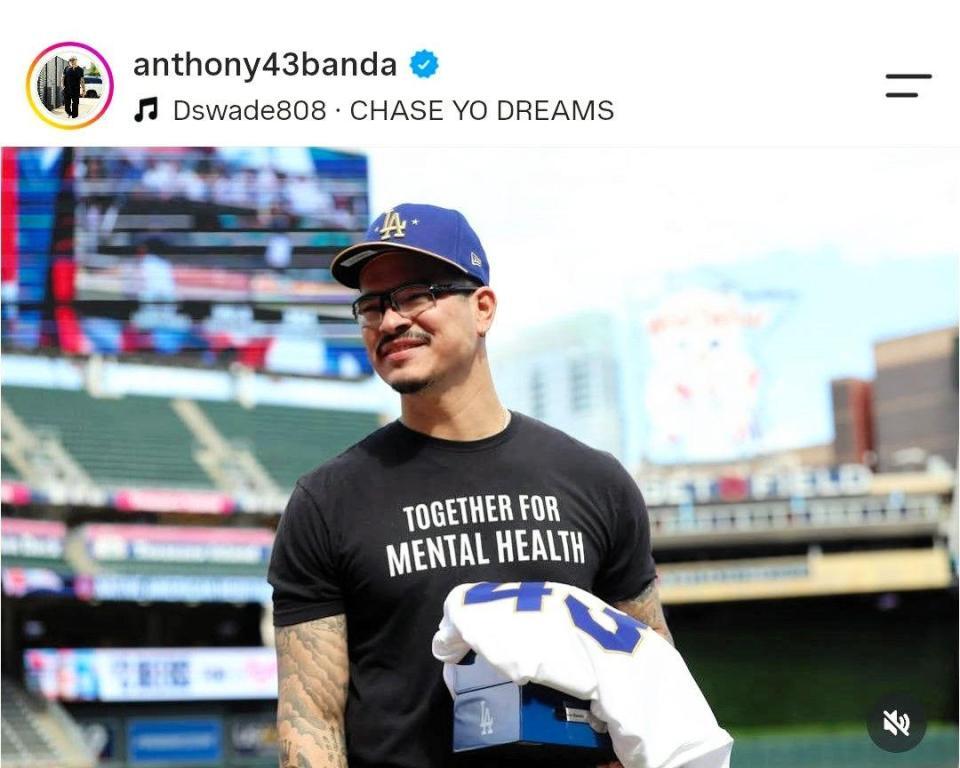 アンソニー・バンダのインスタグラム（ａｎｔｈｏｎｙ４３ｂａｎｄａ）より 