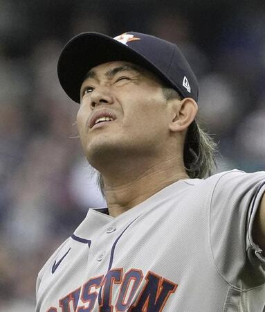 アストロズ・今井達也（提供・共同通信社）