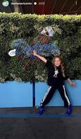 キケ・ヘルナンデスの長女・ペネロペちゃん。妻・マリアナさんのインスタグラム（ｍａｒｉａｎａｖｉｃｅｎｔｅ）より