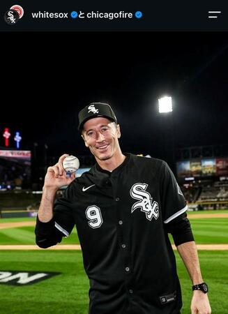 ホワイトソックスのインスタグラム（＠ｗｈｉｔｅｓｏｘ）より