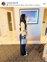 ディアスの妻・ナシャリーさんのインスタグラム（ｎａｓｈａｌｙ．ｄｉａｚ）より