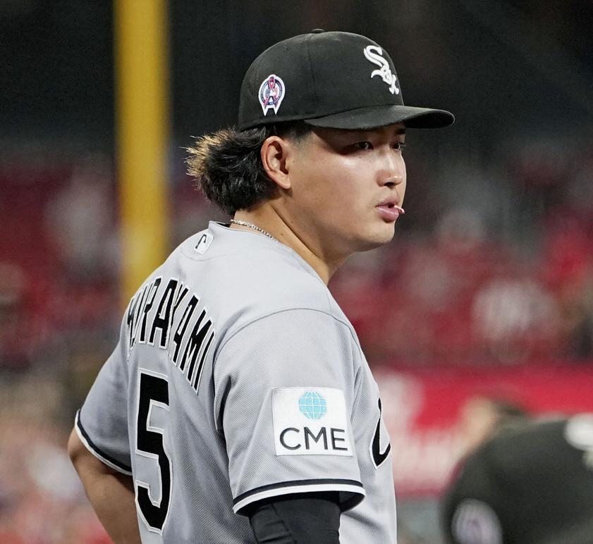 ホワイトソックス・村上宗隆（提供・共同通信社）