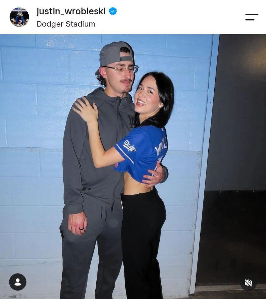 ロブレスキーのインスタグラム（ｊｕｓｔｉｎ＿ｗｒｏｂｌｅｓｋｉ）より 