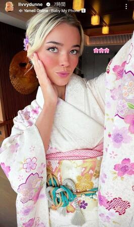 オリビア・ダンさんのインスタグラム（ｌｉｖｖｙｄｕｎｎｅ）より 