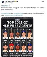 ＦＯＸスポーツＭＬＢのＸ（＠ＭＬＢＯＮＦＯＸ）より