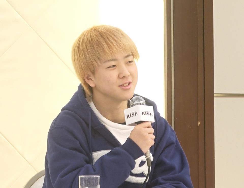 　兄・天心について語る那須川龍心