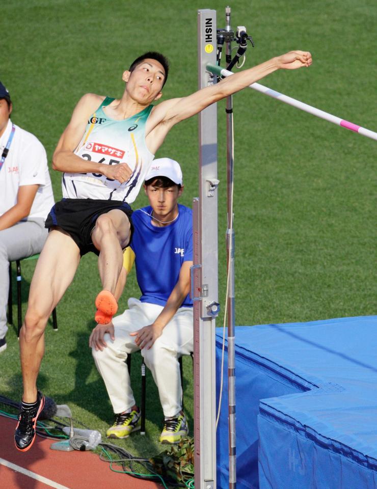 　６月２６日、日本選手権で優勝した衛藤昂
