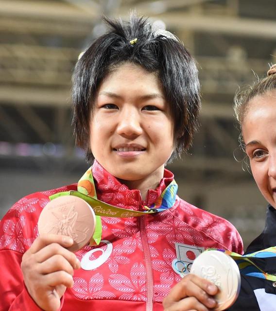 女子５２キロ・中村が銅メダル　２大会ぶりのメダル「悔しい」