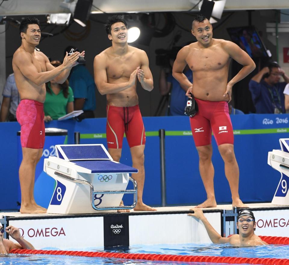 ４８年ぶりの決勝は８位 競泳男子４００ｍリレー アメリカが金メダル 五輪ニュース デイリースポーツ Online