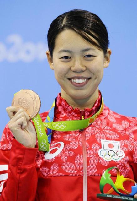 ２００バタ・星奈津美４年ぶりの銅メダルも「重さが違う」