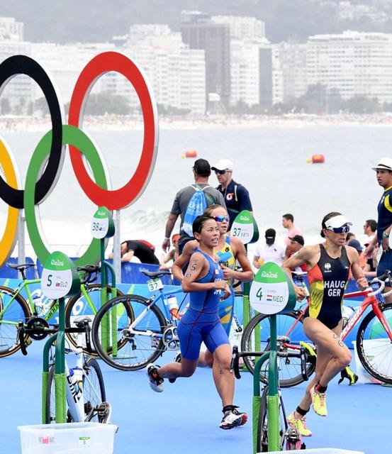 上田「悔しさ２倍」３９位　トライアスロンの藍ちゃん東京五輪で雪辱だ