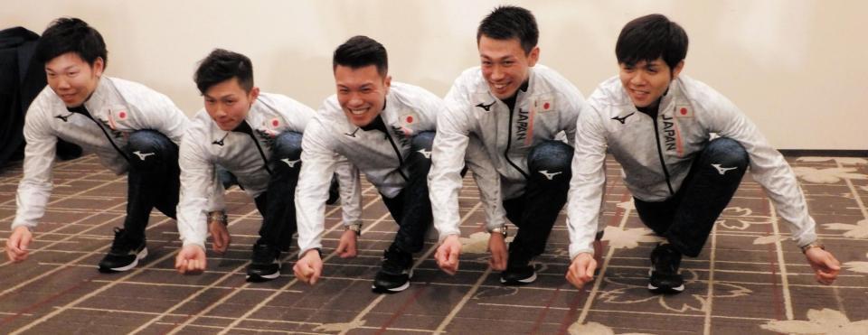 カーリング男子ｓｃ軽井沢ク代表ユニで会見 両角友 いよいよ五輪に 五輪ニュース 五輪 デイリースポーツ Online