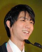 平昌五輪を終えてフィギュアスケートの魅力を語る羽生結弦＝東京・内幸町（撮影・堀内翔）